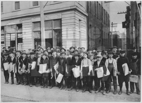 Sacramento Bee Newspaper Delivery Boys