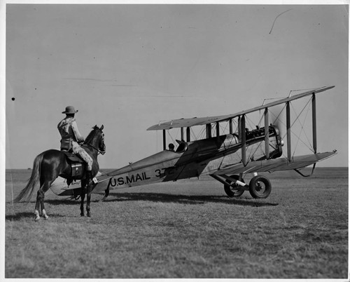 Early Air Mail Flight from Mather Field