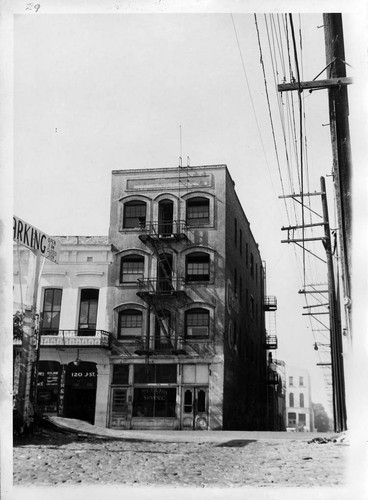 J Street west of Second Street