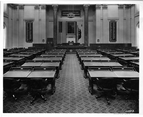 California State Capitol Assembly Chamber