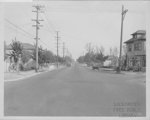 Folsom Boulevard near Fifty-Second Street