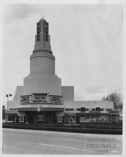 Beginning of the Tower Empire at Land Park Drive