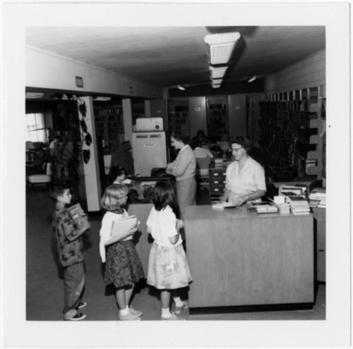 Mabel Gillis Circulation Desk