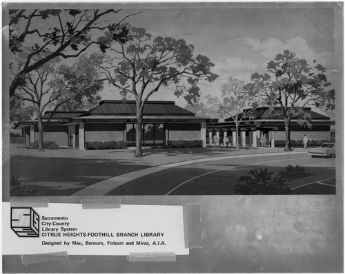 Artsist's Rendering of Sylvan Oaks Branch