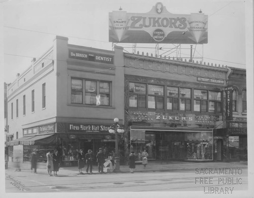 Corner of Eighth and K Streets