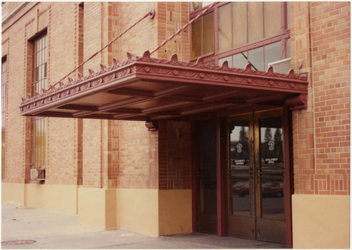 Entrance to Southern Pacific Depot