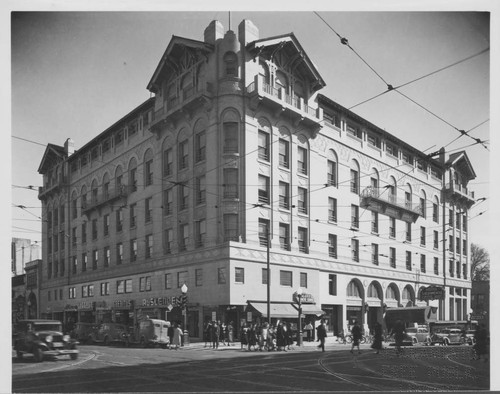 Hotel Sacramento Building at K Street and Tenth Street