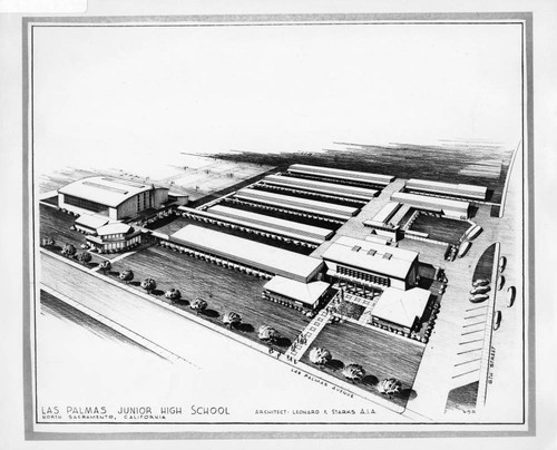 Las Palmas Junior High School Architectural Plan