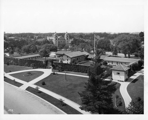 Aerial View of Sutter's Fort