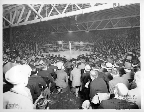 Boxing Match in the L Street Arena