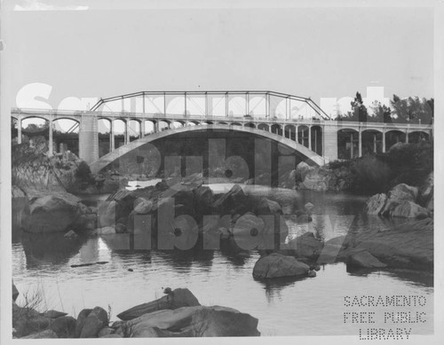 Rainbow Bridge From the American River