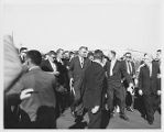 President Johnson at Mather Air Force Base