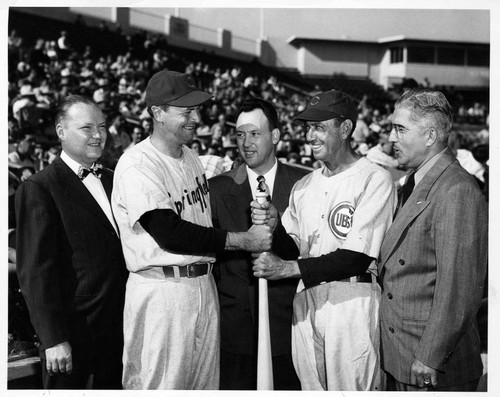 Elks Charity Baseball Game in 1953