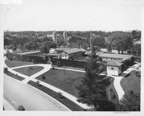 An Aerial View of Sutter's Fort