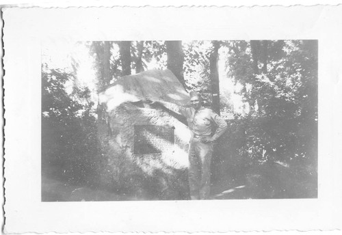 George Stupak by the Grove of Trees in Capitol Park