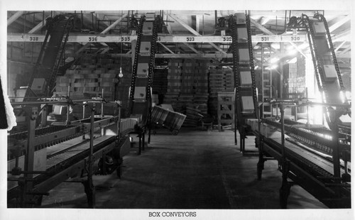 Bercut-Richards Packing Company Box Conveyors