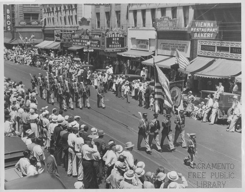 Capital Camp Members on Parade