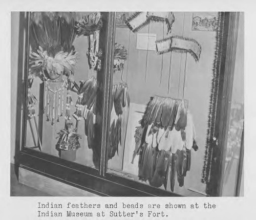 Clothing at Sutter's Fort Indian Museum