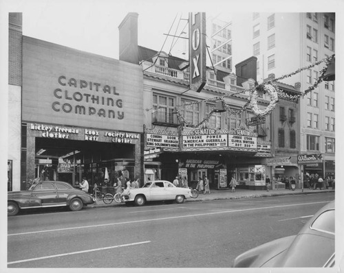 Fox Senator Theater and K Street Businesses