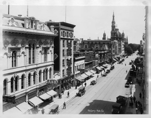 K Street, Toward the Cathedral of the Blessed Sacrament