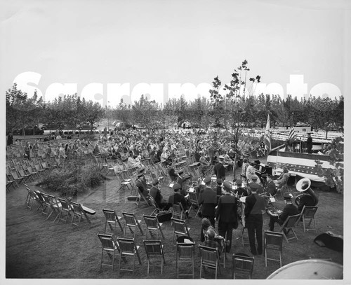 Sacramento State College Dedication