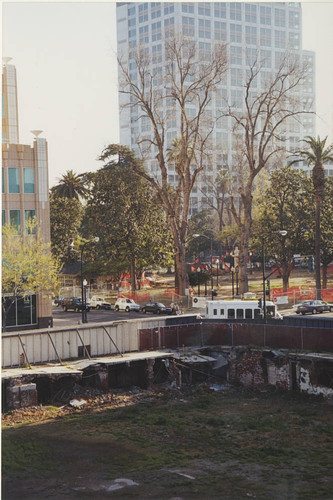 J and Ninth intersection with Caesar Chavez Park