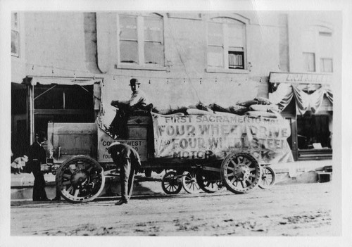 Golden West Motors Company on Parade