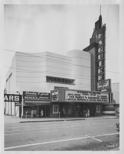 Esquire Theater and Lovett Jewelers