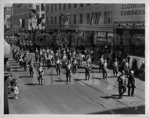 Parade down K Street between Eighth and Tenth