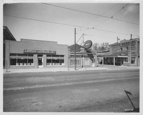 Auto shops at Fourteenth and I Streets