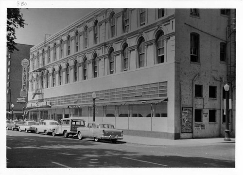 Golden Eagle Hotel and businesses, K Street