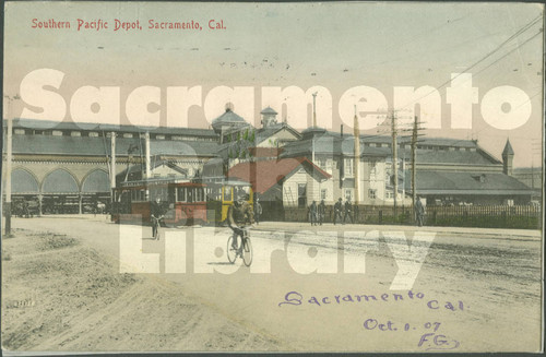 Southern Pacific Depot, Sacramento, Cal