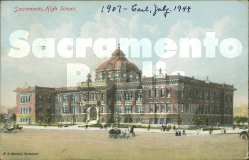 Sacramento High School - R.A. Herold, Architect