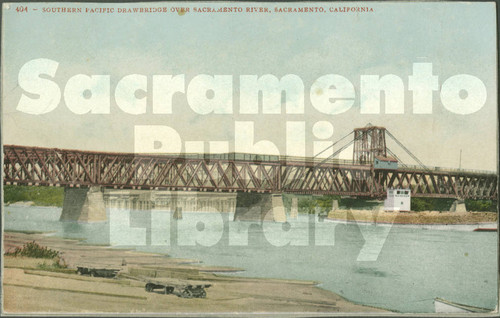 Southern Pacific Drawbridge Over Sacramento River, Sacramento California