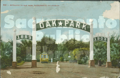 Oak Park Entrance