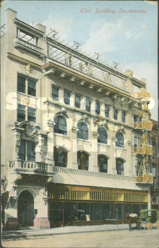 Elk's Building, Sacramento - J Street