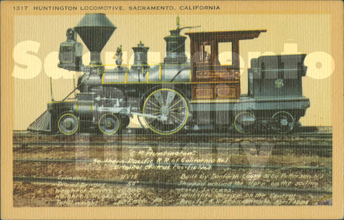 Huntington Locomotive, Sacramento, California