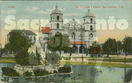 St. Francis Church, Sacramento, Cal. - Pacific Novelty