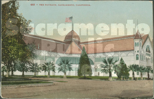 Pavilion, Sacramento, Cal. - Blank Back
