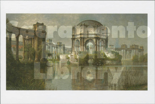 Palace of Fine Arts and the Lagoon, ca. 1915