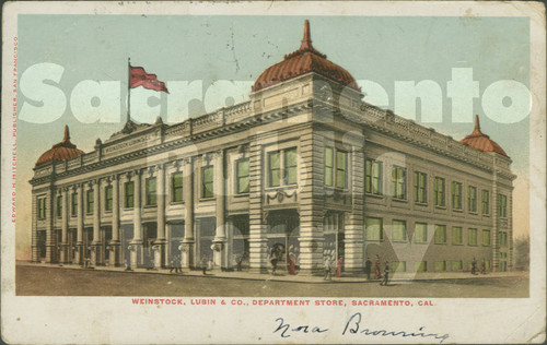 Weinstock, Lubin and Company, Department Store, Sacramento, Cal