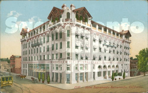 Hotel Sacramento - Corner View, Edward H. Mitchell