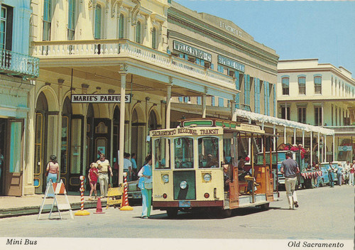 Mini Bus - Old Sacramento