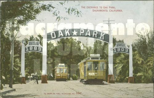 The Entrance to Oak Park