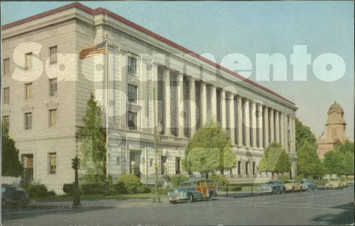 U.S. Post Office, Sacramento California, street level