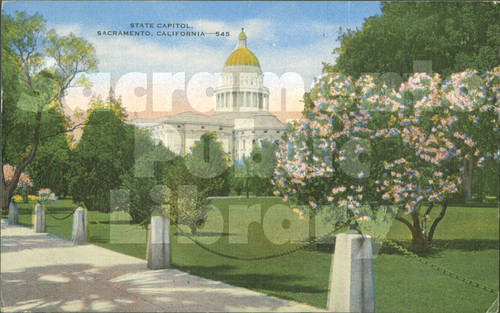 State Capitol, Sacramento, California - W.C. Spangler