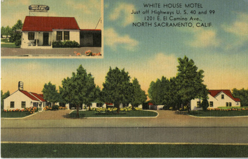 White House Motel, North Sacramento, Calif