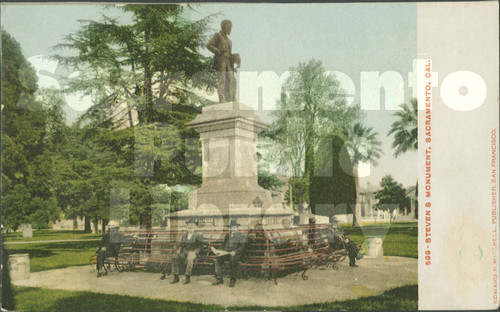 Stevens Monument, Sacramento, California - E.H. Mitchell