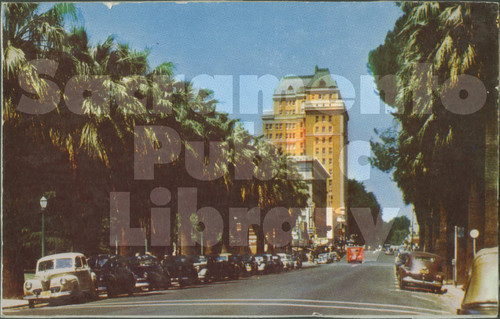 Looking North on 10th Street from Capitol Avenue, Sacramento, Cal