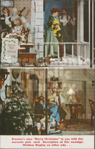 "Breuner's Says" Merry Christmas to You with this Souvenir Postcard